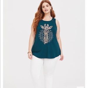 Torrid size 6 super soft giraffe tank